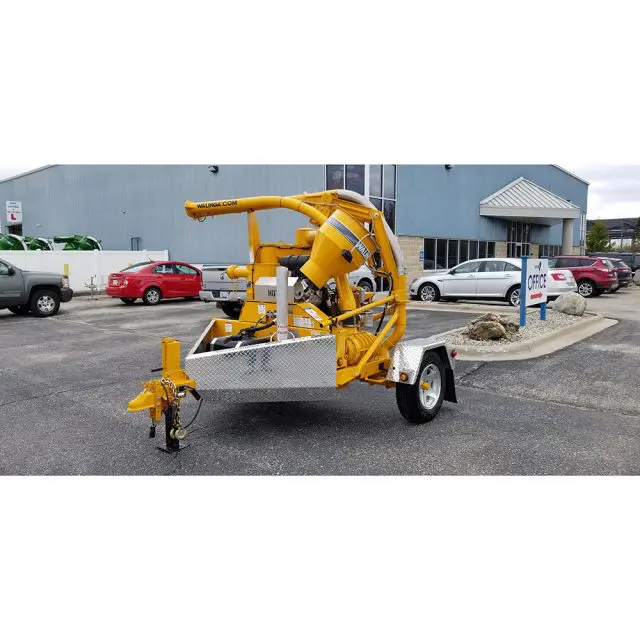 Пневмо транспортна машина Agri-Vac Walinga с дизелов двигател с капацитет от 25 т/ч до 178 т/ч